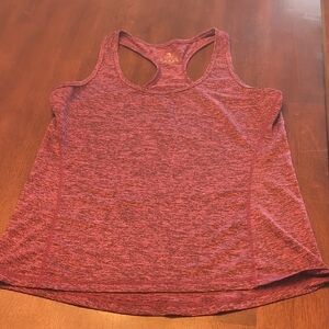 Women's Heathered Purple Racerback Tank Top